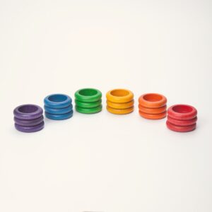 Rings x 18 (6 Colors)