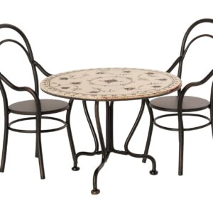 Dining Table Set with 2 Chairs