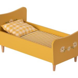 Mini Wooden Bed – Yellow
