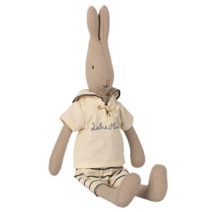 Rabbit, Size 2 – Off-White and Petrol