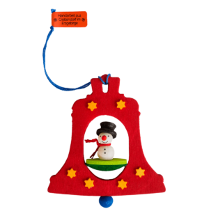 Bell with Snowman