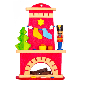 Christmas at the fireplace (Nutcracker)