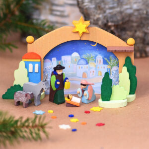 Christmas on the go – Miniature scene ‘The Nativity’