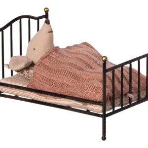 Vintage Bed, Mouse – Anthracite