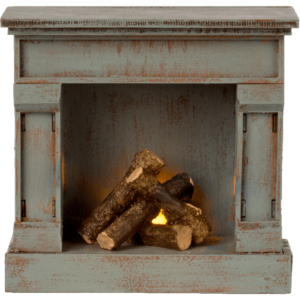 Fireplace – Vintage Blue