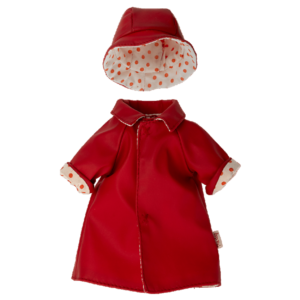 Rain coat w. hat – Teddy mum