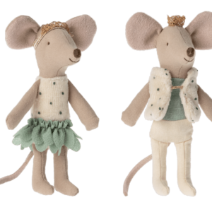 Royal twins mice, Little sister and brother in box (Preorder)