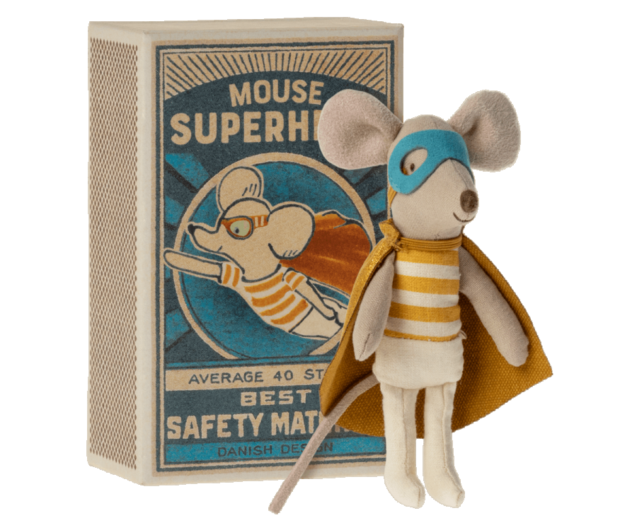 Superhero mouse, Little brother in matchbox