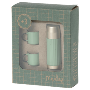 Thermos and cups – Mint