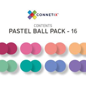 16 Piece Pastel Replacement Ball Pack