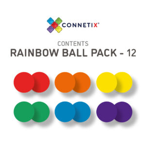 12 Piece Rainbow Replacement Ball Pack