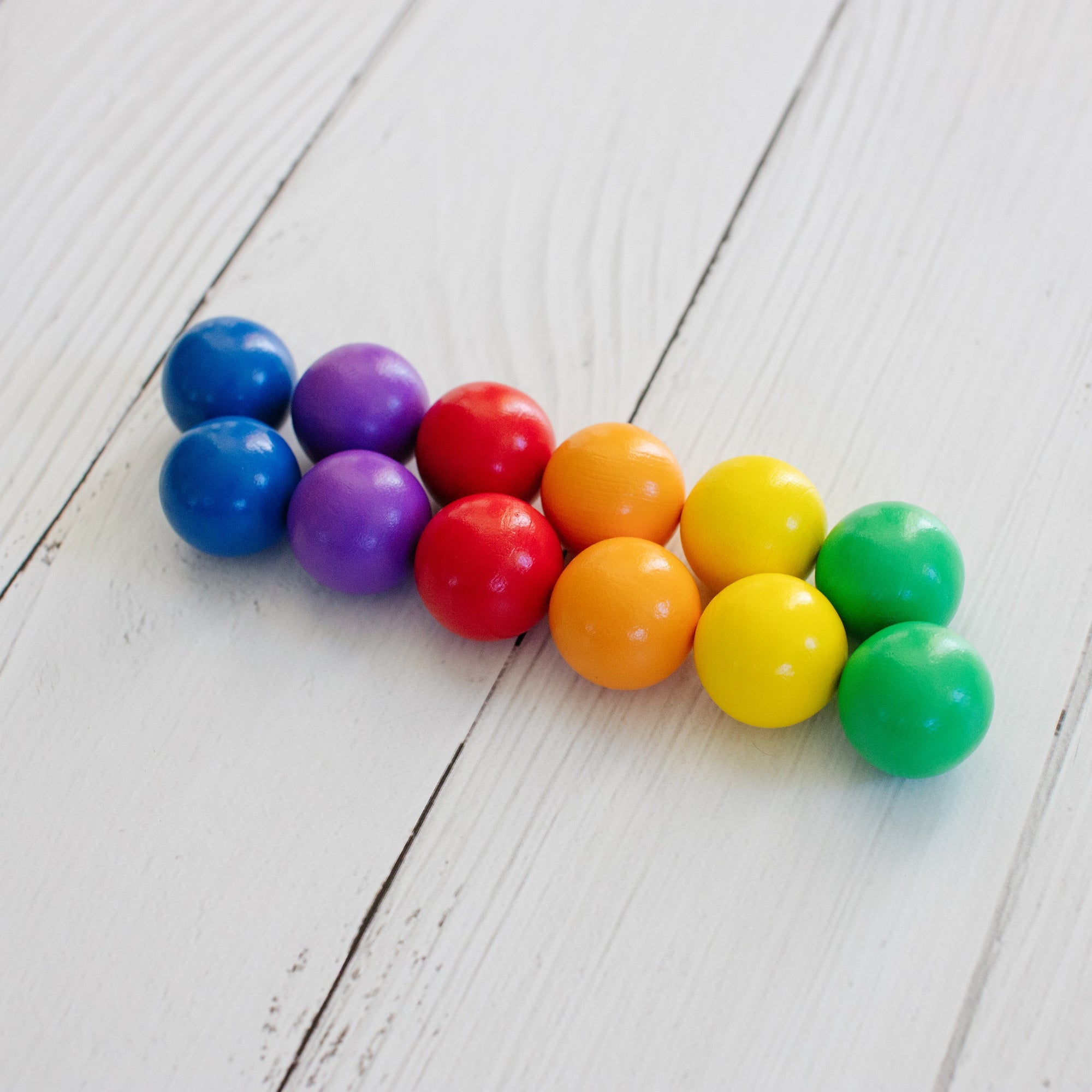 12 Piece Rainbow Replacement Ball Pack