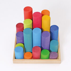 Large rainbow building rollers