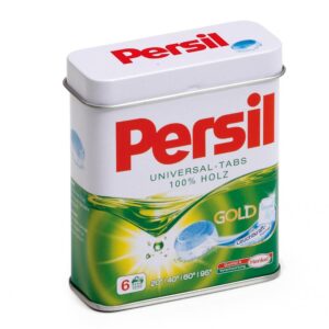 Detergent Tablets Persil in a Tin