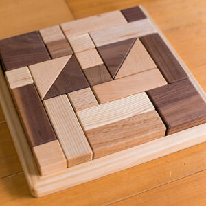 Wooden Puzzle Blocks – Large