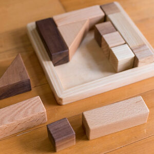 Wooden Puzzle Blocks – Small