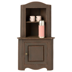 Miniature corner cabinet – Brown