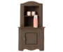 Miniature corner cabinet - Brown