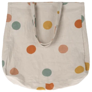 Tote Bag, Multi dots – Large