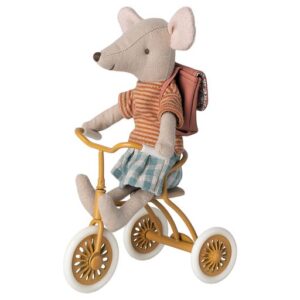 Abri ? tricycle, Mouse – Ocher