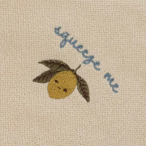 Terry Towel Embroidery – Lemon