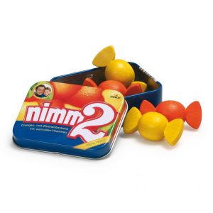 Nimm2 Candies in a Tin