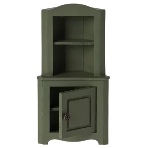 Corner cabinet, Mouse – Dark green