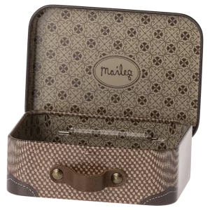 Suitcase, Micro – Brown