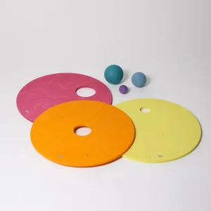 GRIMM’S x Stapelstein® Rolling Discs Warm Pastel