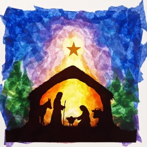 DIY Transparency: Nativity